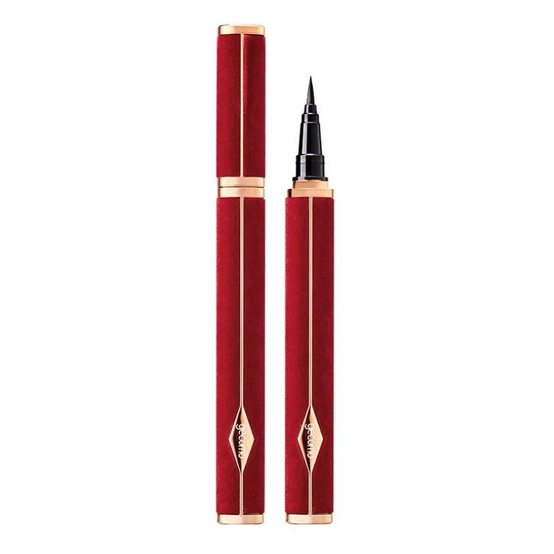 Black Waterproof Sexy Not Blooming Sweatproof Quick Drying Wear Long-lasting Liquid Eyeliner Pencil Eye Comestics YH2205