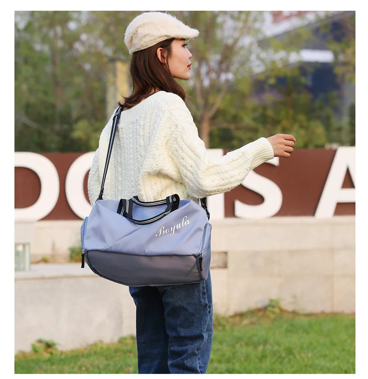 Women's Gym Bag Sports Fitness Handbag Training Bolsas For Shoes Travel Female Dry And Wet Yoga Mat Sac De  Mochila Sporttas