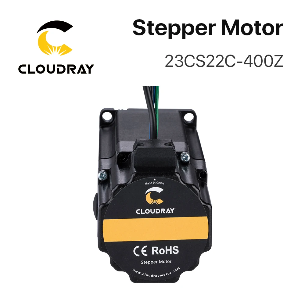Nema 23 Stepper Motor 57mm 220Ncm 4A 2 Phase Stepper Motor with Brake 4-lead for 3D printer CNC Laser Grind Foam Plasma Cut