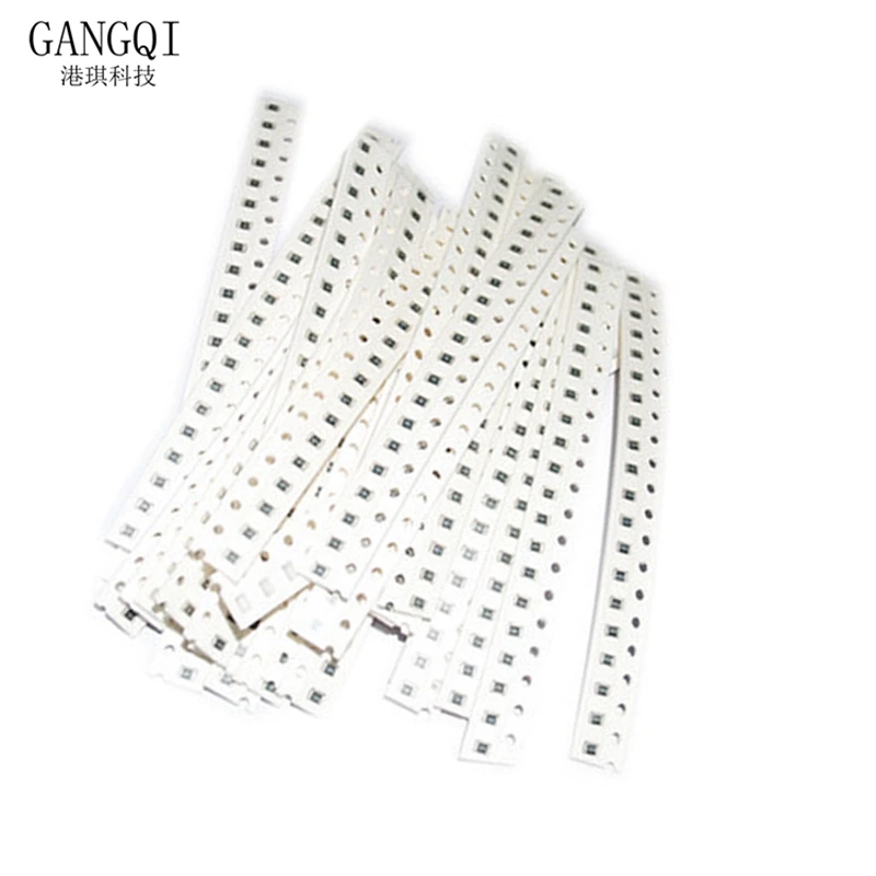 2000 قطعة 1206 طقم مقاوم SMD مجموعة متنوعة 1ohm-1M أوم 5% 80 قيم * 25 قطعة = 2000 قطعة عينة كيت