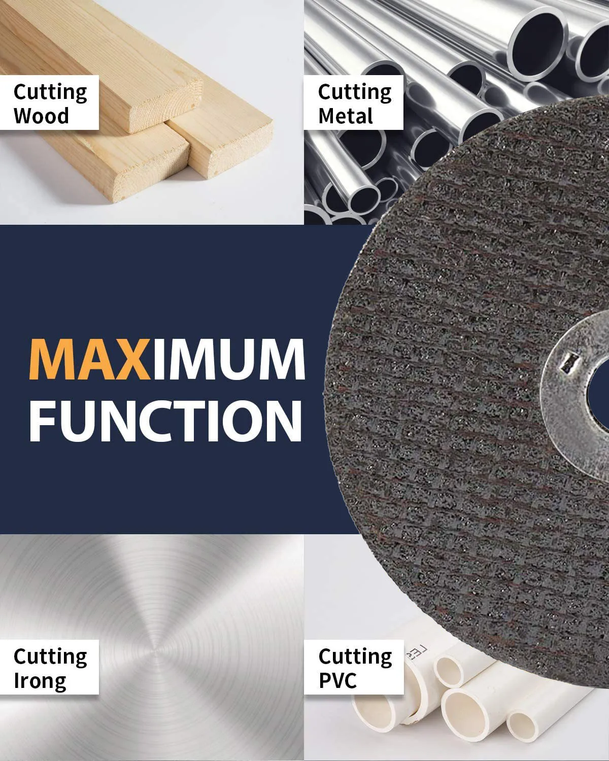 10Pcs 50/75mm Dremel Cutting Discs Resin Saw Blades Cut Off Wheels For Cutting Machine Tool Accessories Abrasive Grinding Disks