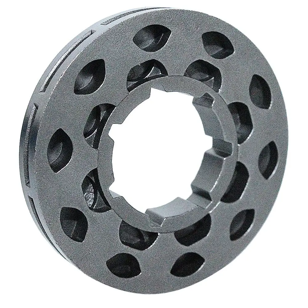 3/8" Pitch 10 Tooth Chain Saw Rim Sprocket Kit 3Pcs For Chainsaw Stihl Husqvarna Others STD 22mm 7 Spline
