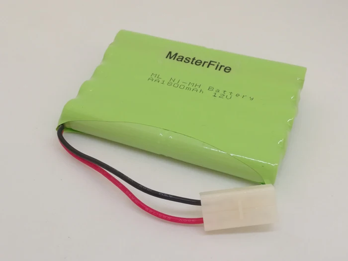 MasterFire 12V 1800mah Ni-MH батарея для Rc игрушки танки автомобиля тренирует робот-лодочный пистолет NiMH AA 1800mah 12v аккумуляторные батареи
