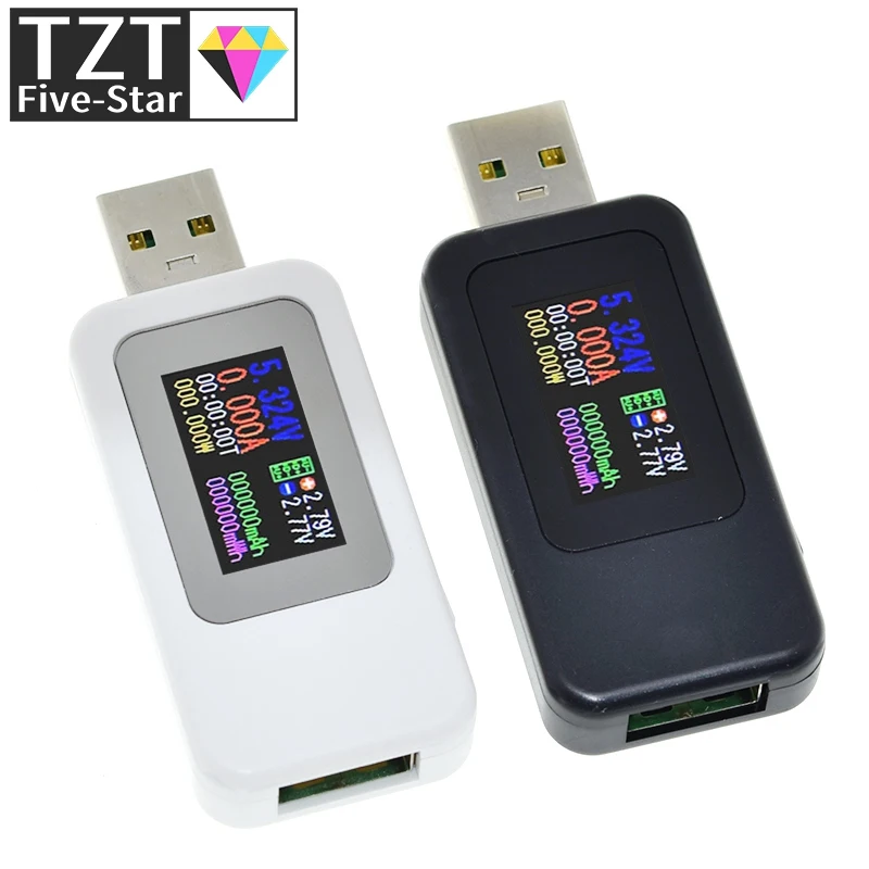 10-in-1-USB-Tester DC Digital Voltmeter Amperimetro Strom Spannung Meter Amp Volt Amperemeter Detektor Power Bank Ladegerät Anzeige – Detail 21