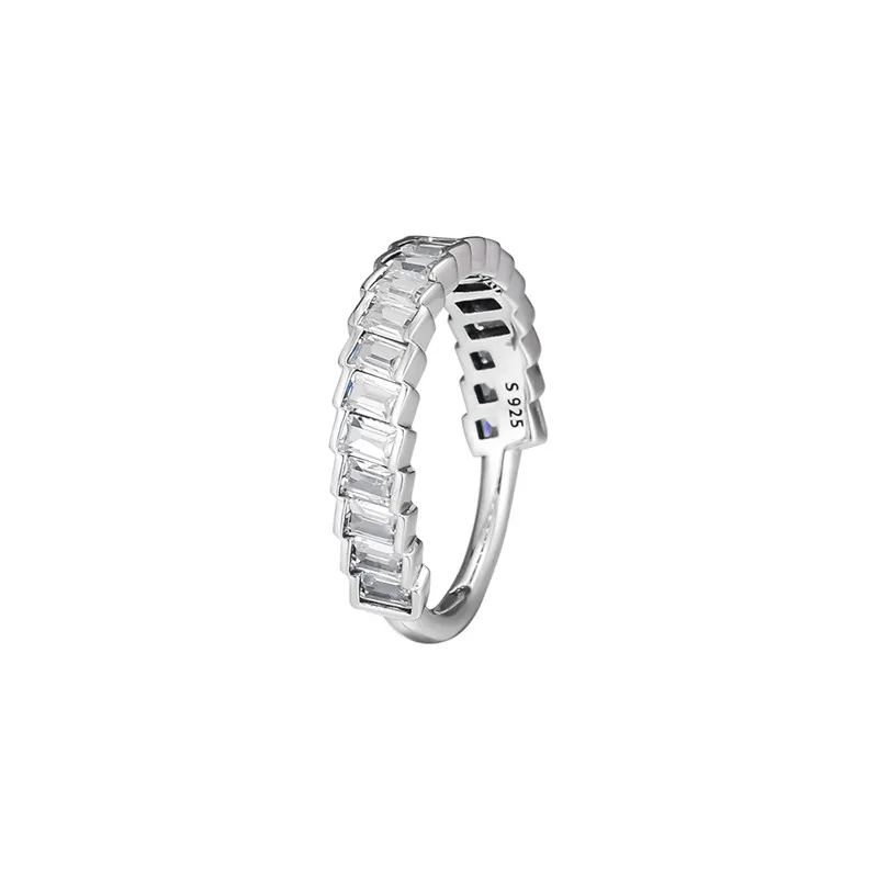 Glacial Beauty Original 925 Sterling Silver for Women & Men Classic Simple Daily Jewellery Accessories Girls Rings