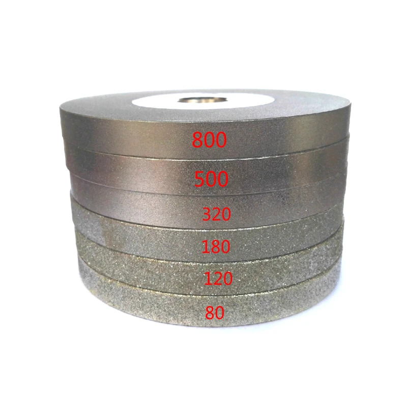 320 Grit Diamond Coated Wheel 100mm Diamond Grinding Disc for Jade Surface Polishing Jewelry Tool