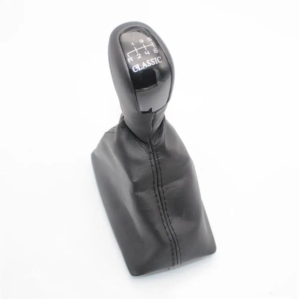 

For Mercedes Benz E Class W203 2000 2001 2002 2003 2004 Car 6 Speed Gear Stick Shift Knob Leather Gaitor Boot Classic