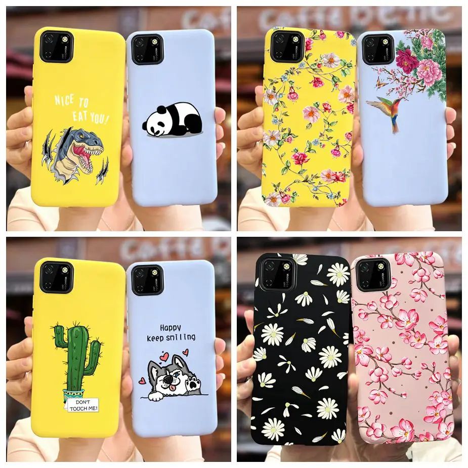 For Huawei Y5p 2020 Case DRA-LX9 Soft Silicone Cute Cartoon Cover For Huawei Y5p Honor9S Honor 9S DUA-LX9 Phone Cases Full Coque