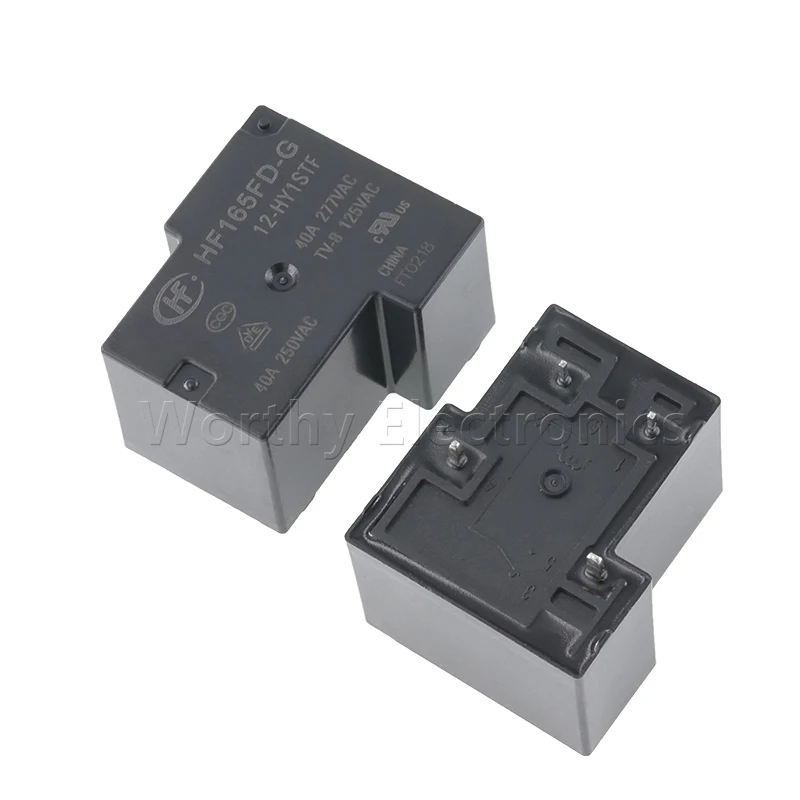 Free shipping  10pcs/lot  HF165FD-G12-HY1STF 40A 12V 4-pin relay DIP4