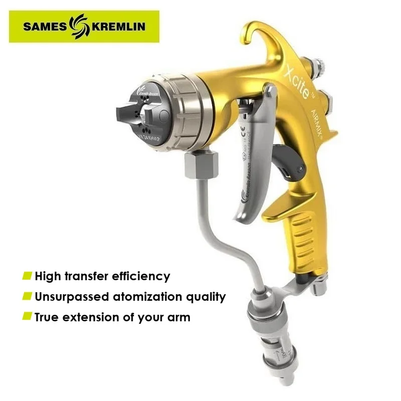 Sames-Kremlin Xcite120 Airmix Spray Guns,Xcite200 Painting Gun, Nozzle Need To Choose, Original From France, Stock Available,