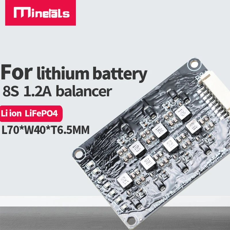 Aktiver Batterie-Equalizer 3s 4s 6s 7s 9s 10s 12s 13s 14s 17s 1,2A 3,7 V 3,6 V 3,2 V 18650 21700 Li-Ion LiFePo4 Active Balancer
