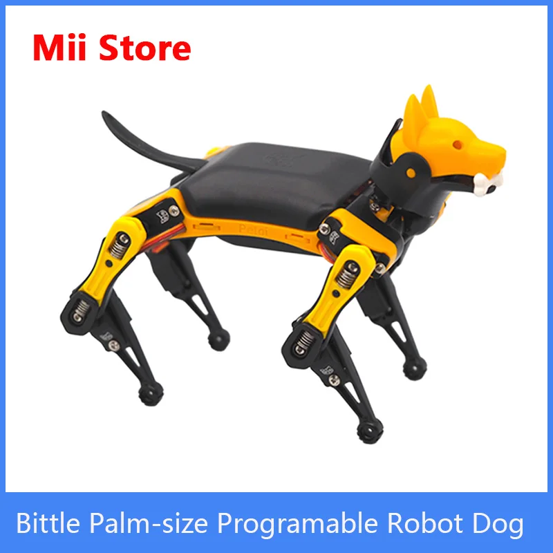 Bittle Palm-size Programable Robot Dog Open Source Bionic Quadruped DIY Customizable Stem Toy Gift, Support Raspberry Pi Arduino