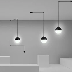 Nowoczesna szklana kula lampa wisząca LED długi drut lampy wiszące DIY żyrandol Loft Decor kuchnia wyspa lampy z wieszшами