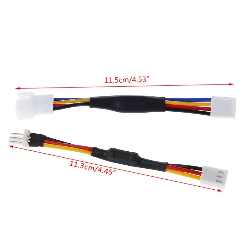 2021 Mới 27Ω Quạt PC Tốc Độ RPM Giảm Im Lặng Cổng Kết Nối Điện Trở Cáp Chế Độ Yên Tĩnh