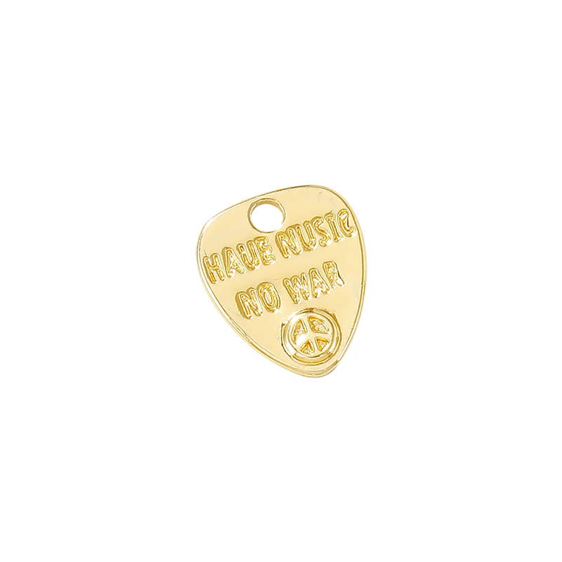 Factory Wholesale Brass Plating Gold Charms Pendants For Necklace and Bracelet Earring Diy Jewelry Making Supplies Accessories