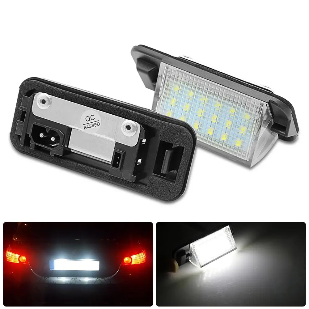 

For BMW 3 Series E36 1992-1999 Car Accessories 2 pieces Led License Plate Light Led Canbus Auto Tail Light White LED Bulbs