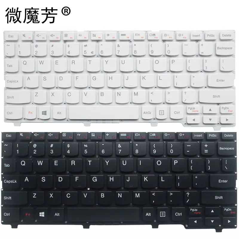 US New FOR LENOVO FOR ideapad 110S 110S-11IBR 110S-11IBY Replace laptop keyboard