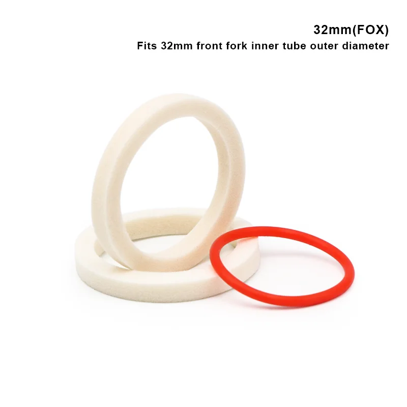 2Pcs Bicycle Front Fork Sponge Ring Oil Foam Absorb Seal 32/34/35/36 For FOX ROCKSHOX Fork MTB Mountain Cycling Bike Accessories