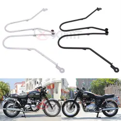 Motorcycle Saddle Bag Support Guard Bars Side Mounts Bracket Holder For Triumph Bonneville SE T100 T 100 2001- 2015 2013 2014