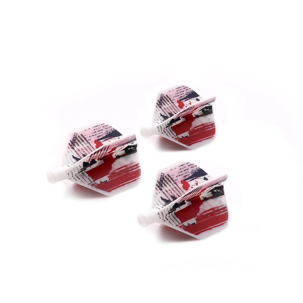 CUESOUL TERO AK4 Dart Flights Standard Shape Union Jack Design,Set of 3 pcs