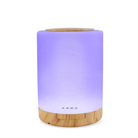 Hot Sale 300ml Remote Control Ultrasonic Air Aroma Humidifier Essential Oil Diffuser With 7 Color LED Lights For Office And Home