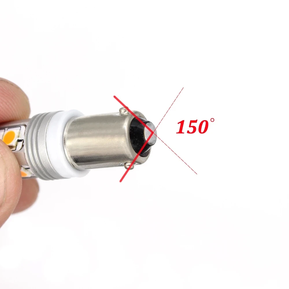 BMTxms 2x 크세논 화이트 CanBus BMW F20 F30 F31 F34 BAX9S H6W 10SMD LED 전구 LED 측면 조명 주차 조명 백업 역방향 램프