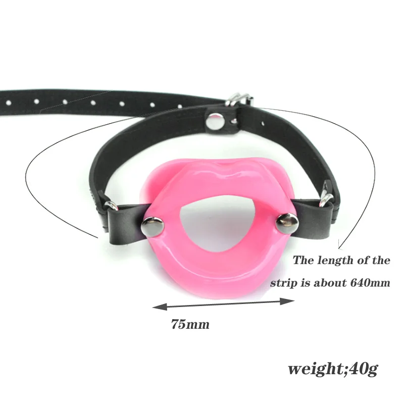 

Adult fun lips O-type Mouth Gag Erotic Toys Sexy BDSM Bondage Restraints Fetish Slave Adult Sex Toy For Woman