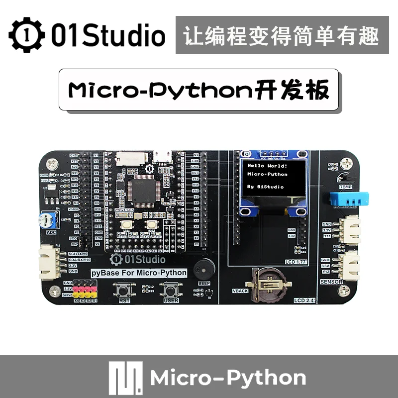 Micro- Python Development Board Pyboard STM32 Microcontroller Embedded Programming Learning Kit