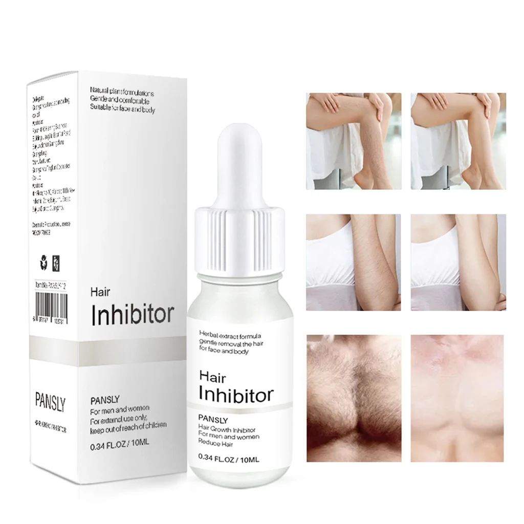 Powerful Herbal Hair Growth Inhibitor Oil Armpit Body Leg Permanent Hair Removal Spray Stop Hair Growth Painless Beard Armpit