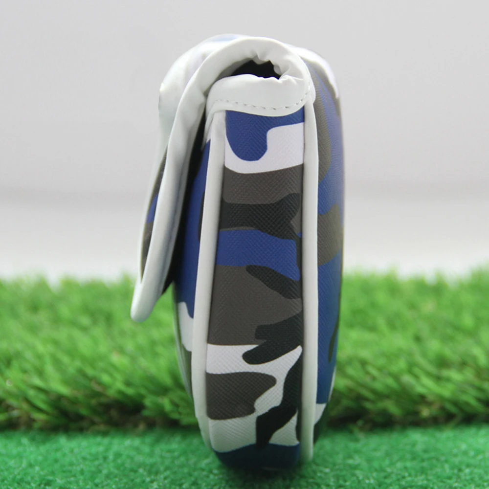 1Pcs Golf Head Covers PU Club Accessories Camouflage Golf Putter Cover Headcover for Blade Golf Club Head Covers Accessory