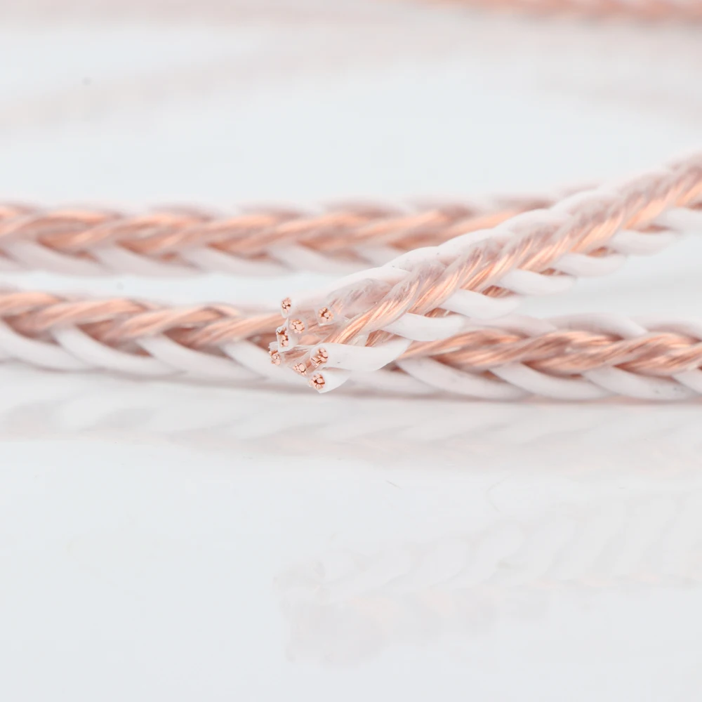 Hifi 4TC كابل مكبر الصوت OCC النحاس اوديوفيلي سلك مكبر الصوت ل أمبير/مكبر الصوت Hifi الصوت لتقوم بها بنفسك كابل مكبر الصوت