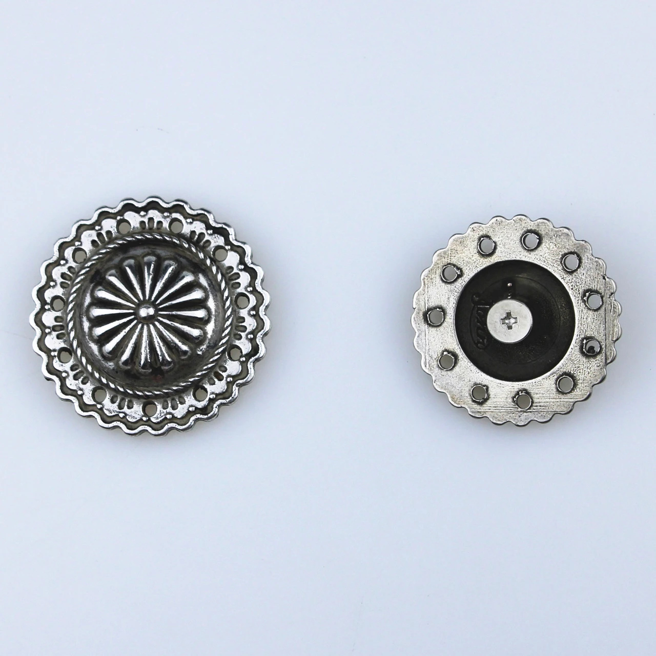 Leather Craft Hardware Metal Conchos Antique Silver Finish 607137-32/36 Diy Accessories