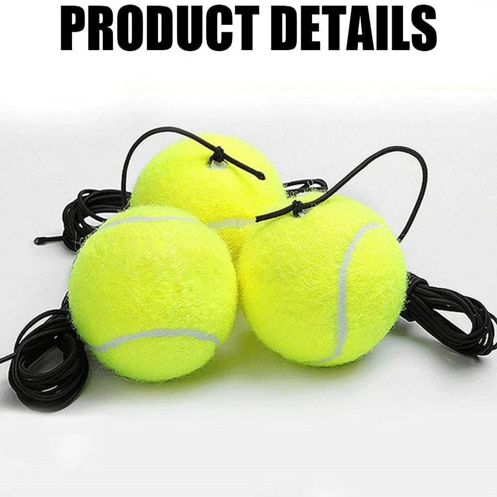 Tennis Training Ball with String, Trainer Balls, Self Practice Tool, Equipment for Exercise