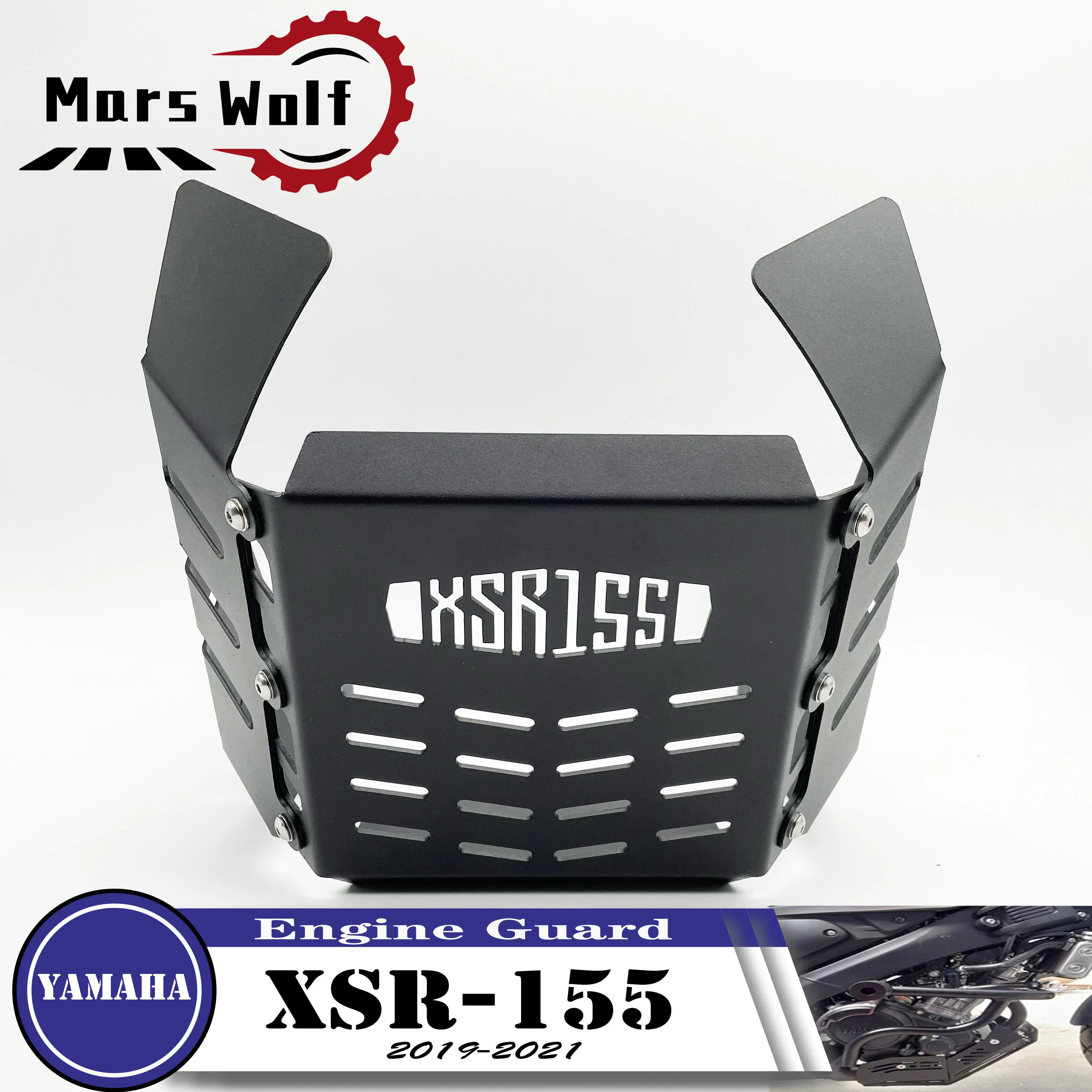 

For YAMAHA XSR155 XSR-155 xsr-155 2019 2020 2021 Motorcycle Chassis Expedition Skid Plate Engine Guard Chassis Protective Cover