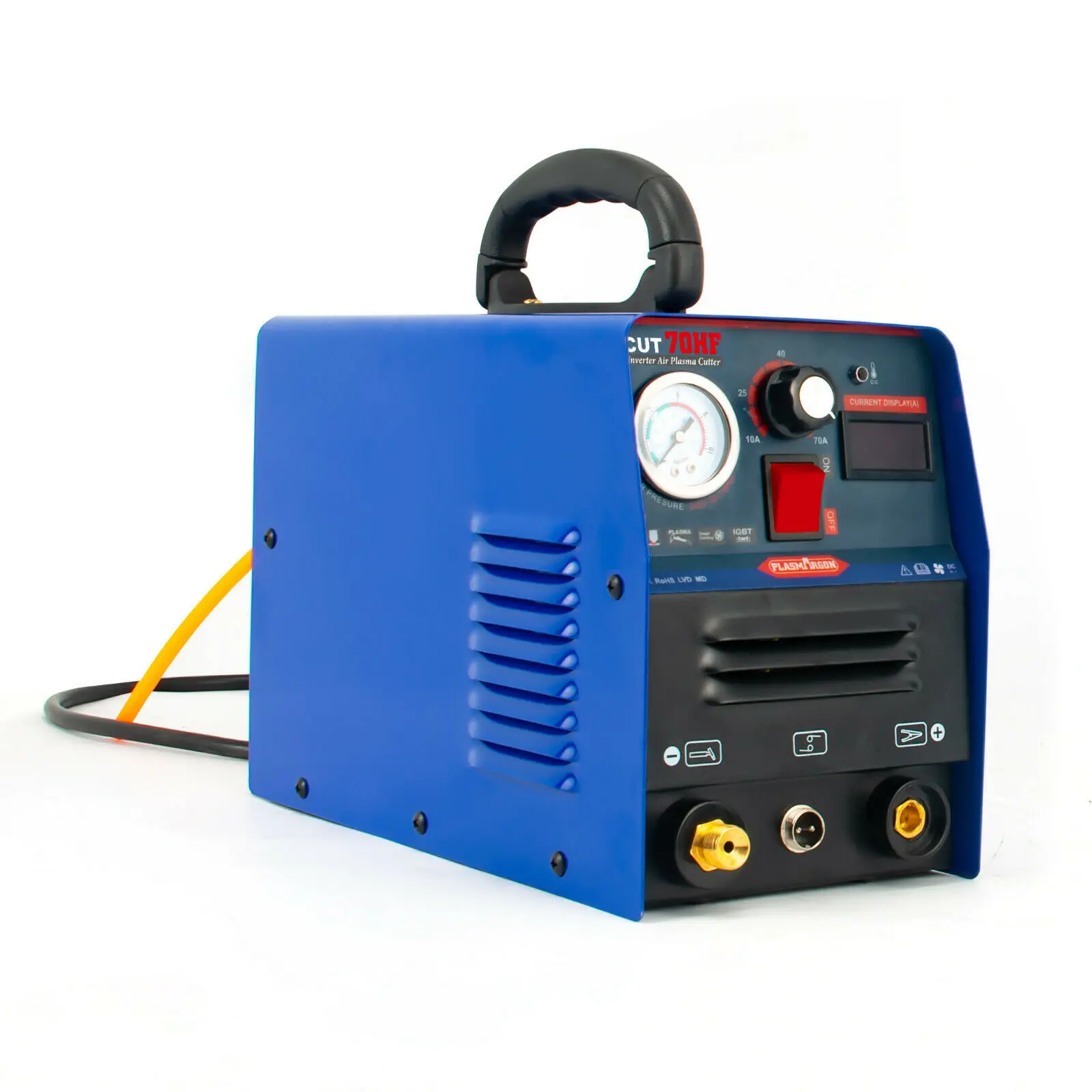 Taglierina al Plasma IGBT CUT70 70Amps 220V DC macchina da taglio al Plasma ad aria pulita spessore di taglio 22mm
