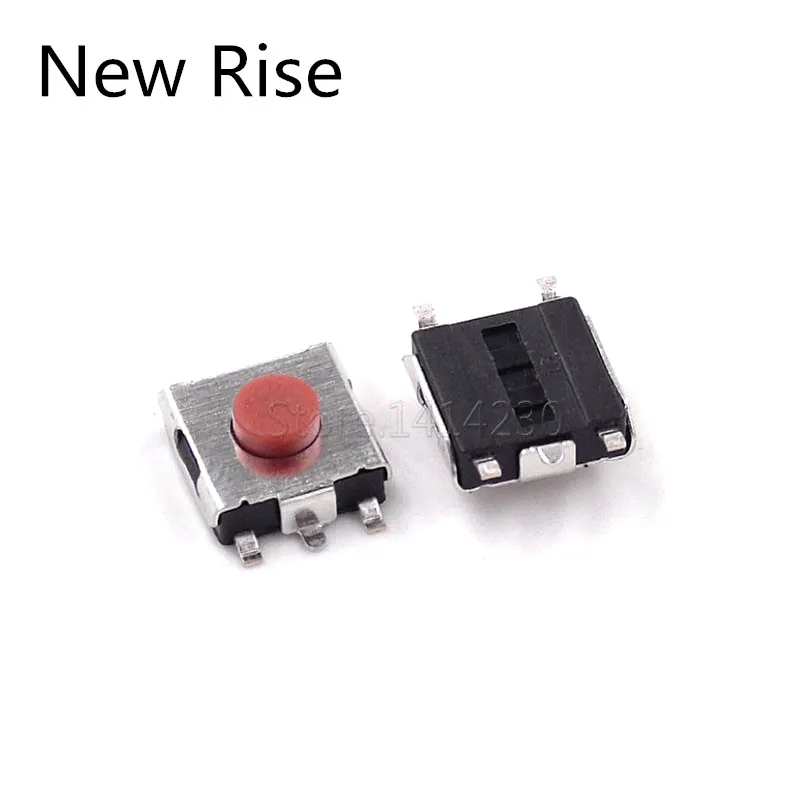 100Pcs 4Pin 5Pin Red SMD 6x6mm Tact Push Button Switch 6*6*2.5MM 6*6*3.1MM Micro switch 6x6x3.1mm 6x6x2.5mm Momentary Switch