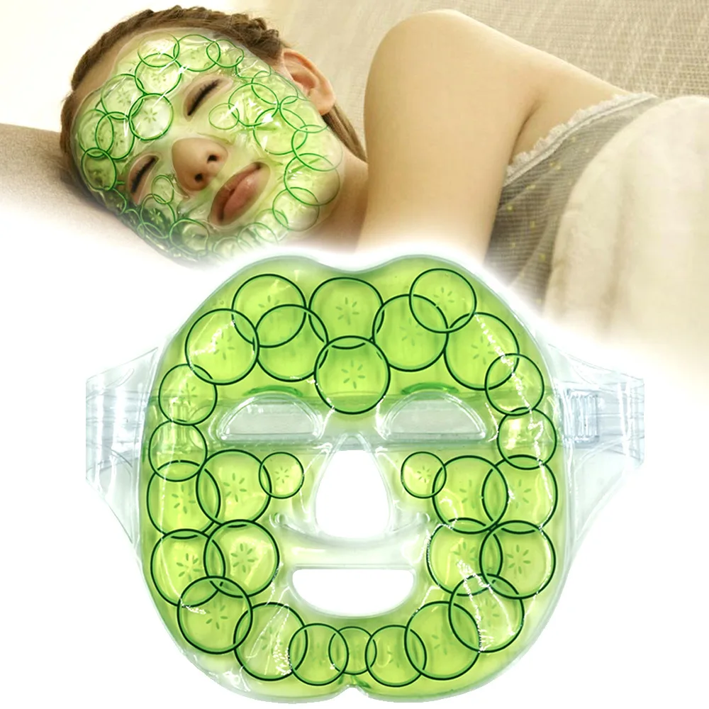 Cold Facial Gel Mask Cooling Ice Pack for Face, Eyes, Great Hot Cold Therapy for Relieving Migraine, Insomnia, Beauty Care