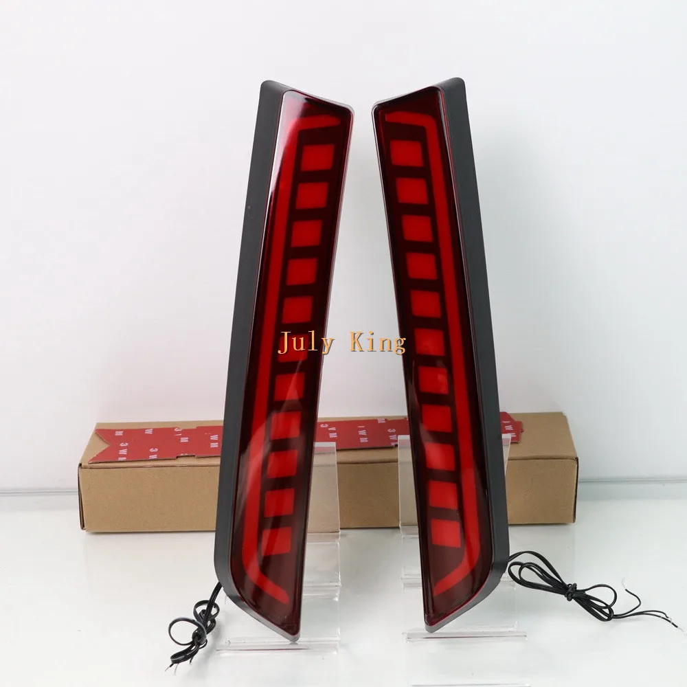 

July King LED Rear Column Brake Lights Case for Hyundai IX25 Creta 2015-2019, Brake Lights + Night Running Warning Lights