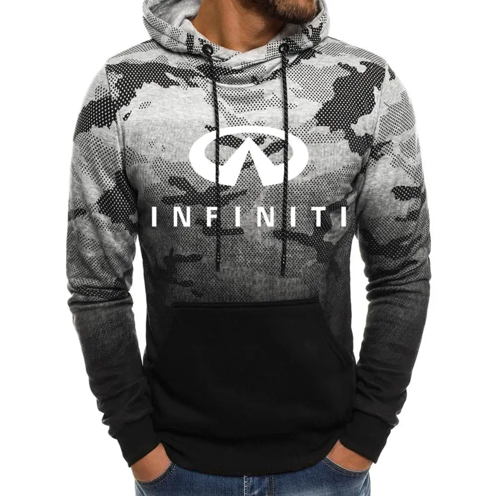 New Spring Autumn Men Hoodies Infiniti Car Logo Print high quality cotton Fashion Men Hoodie hip hop harajuku Casual tracksuit