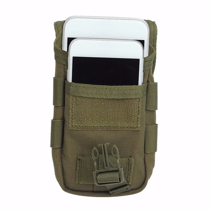 Riñonera MOLLE 1000D – Bolsa táctica EDC con cinturón para teléfono