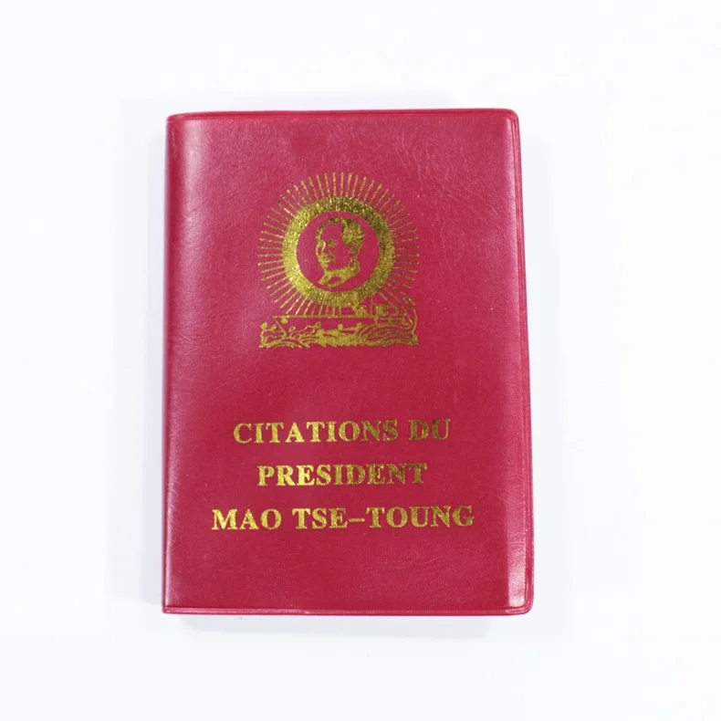 

Old Red Book Quotations of Chinese Chairman Mao Tse-Tung Mao Zedong Book School Stationery Office Supplies French Version