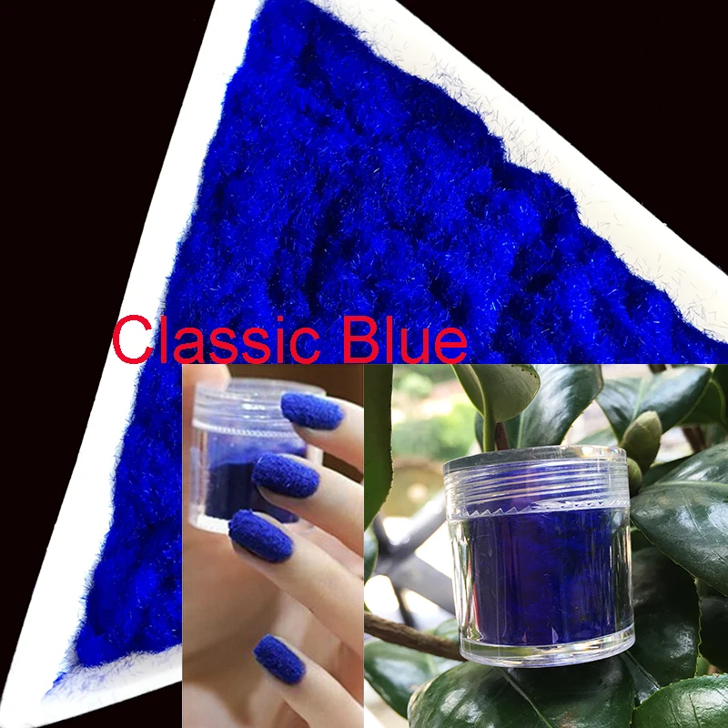 10ML/Bottle Nail Flocking Black Velvet Powder Dust Cashmere Nail Art New Nail Velvet Powder Dust Cashmere 17 Colors to Chose