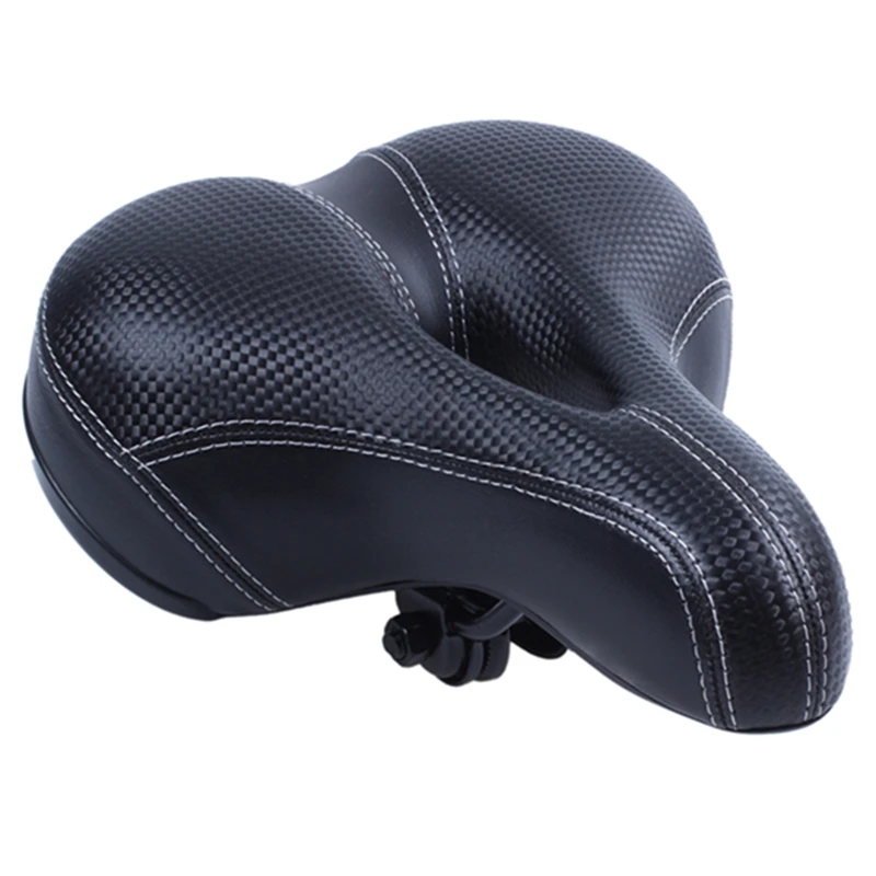 Bicycle Cycling Big Bum Saddle Seat Road MTB Bike Wide Soft Pad Comfort Cushion