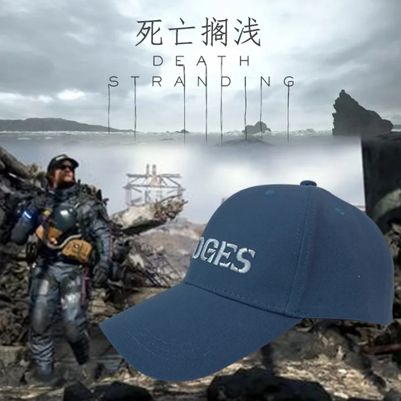 Game Death Stranding Hat Sam Bridges Cosplay Cap Embroidery Baseball Sun Hat Adjustable