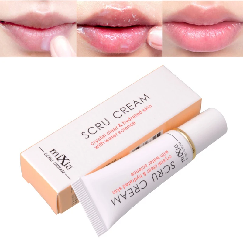 12g Protect Lip Scrub Moisturizing Lipbalm Lip Care Exfoliating Anti-Aging Pink Full Lip Lightening Cream Remove Dead Skin Gel