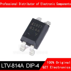 10pcs LTV-814 DIP-4 LTV814 DIP LTV-814A compatible optocoupler PC814 DIP4 original authentic