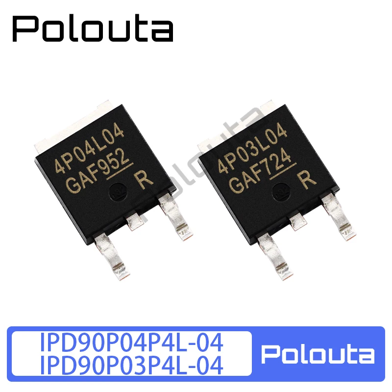 10 Pcs/Set IPD90P04P4L-04 TO252 MOSFET Field Effect Tube Transistor DIY Electic Acoustic Components Kits Arduino Nano Polouta