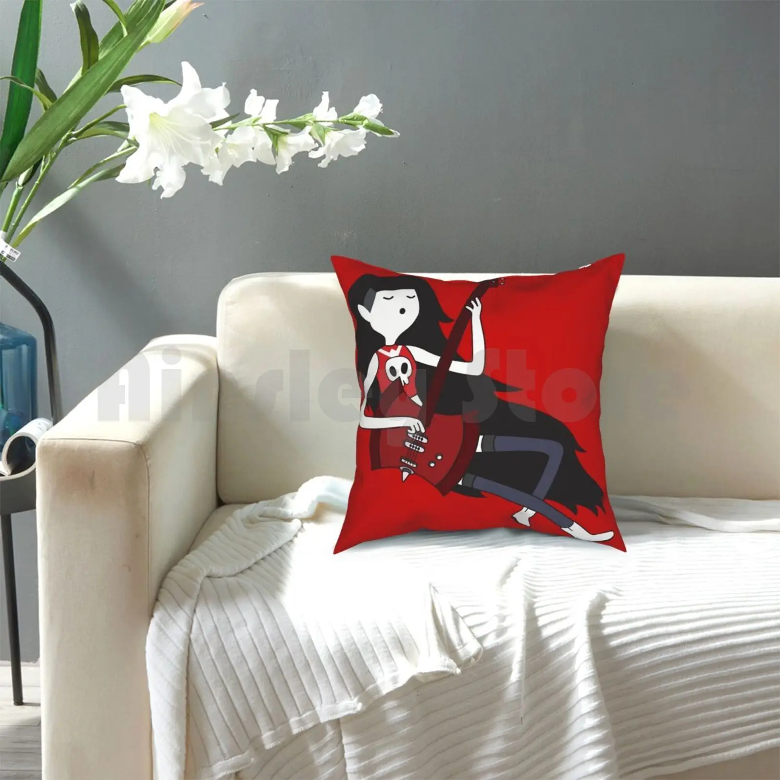 Taie d'oreiller imprimée pour la maison, douce, mignonne, thème aventure, reine vampire, dessin animé, DIY