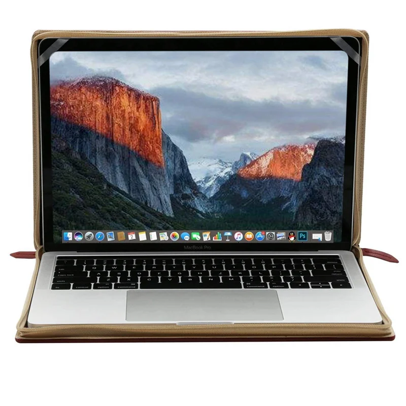 Najnowszy skórzany pokrowiec na laptopa MacBook Air 13 15 A2337 M3 A3113 A3114 do Pro13 14 16 A2338 M4 A2918 A3112 A2991 A3403A3186