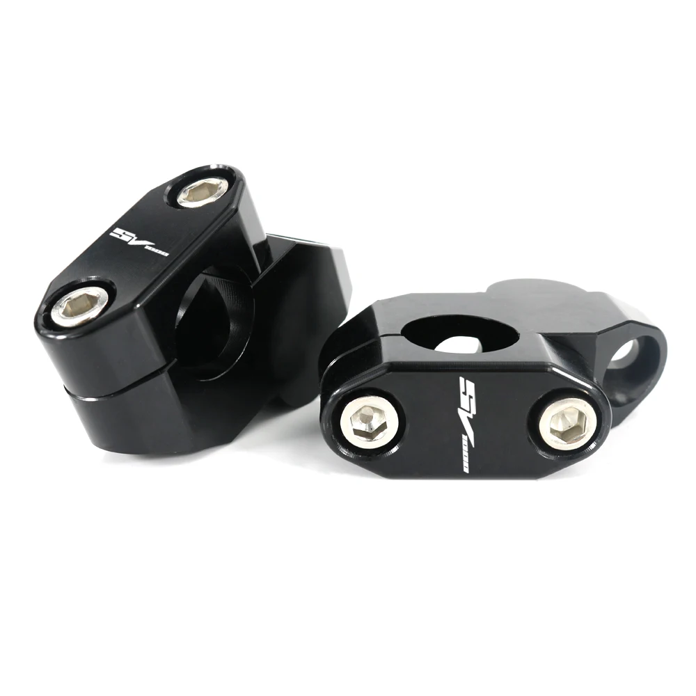 

Fit For Suzuki SV1000 2003 2004 2005 2006 2007 Handlebar Riser Back Moved Mounting Risers 22mm 7/8" Handlebar Riser Offset